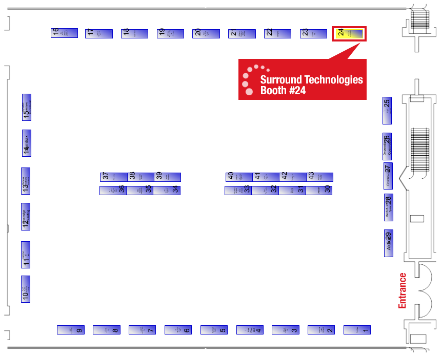 COMMON 2016 Fall Conference and Expo Map 