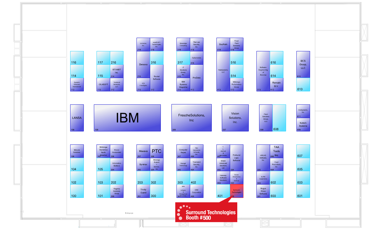 COMMON 2017 Annual Meeting and Conference and Expo Map 